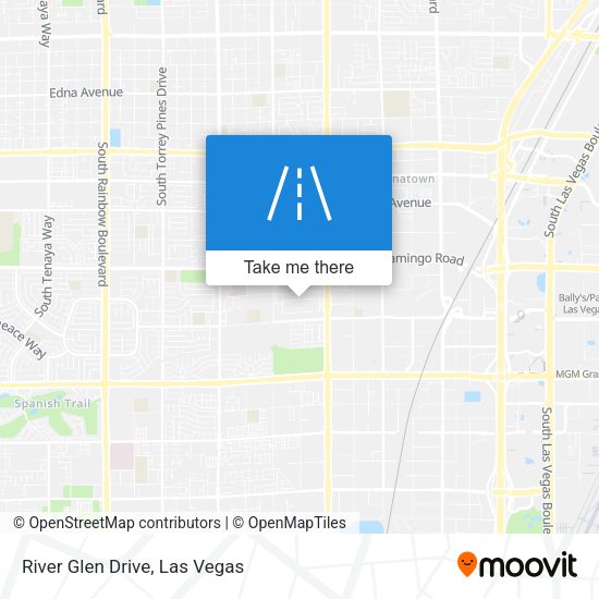 River Glen Drive map