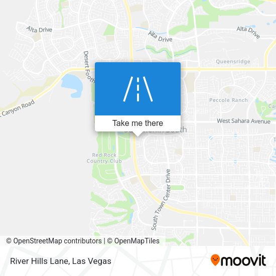 River Hills Lane map