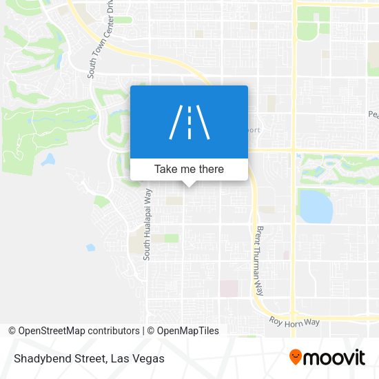 Mapa de Shadybend Street