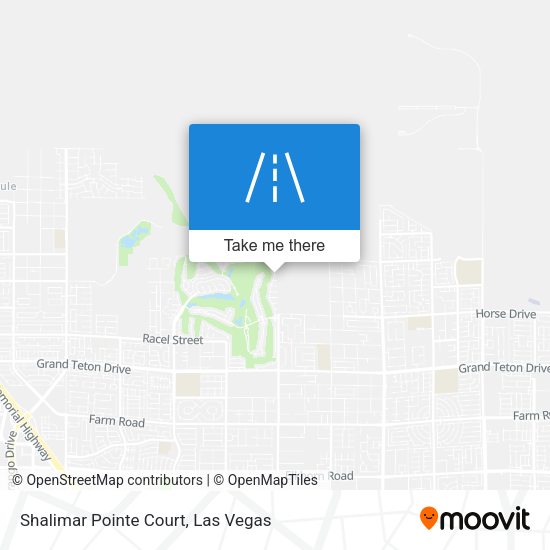 Mapa de Shalimar Pointe Court