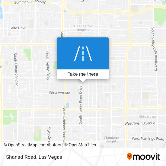 Mapa de Shanad Road