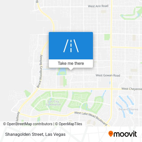 Mapa de Shanagolden Street