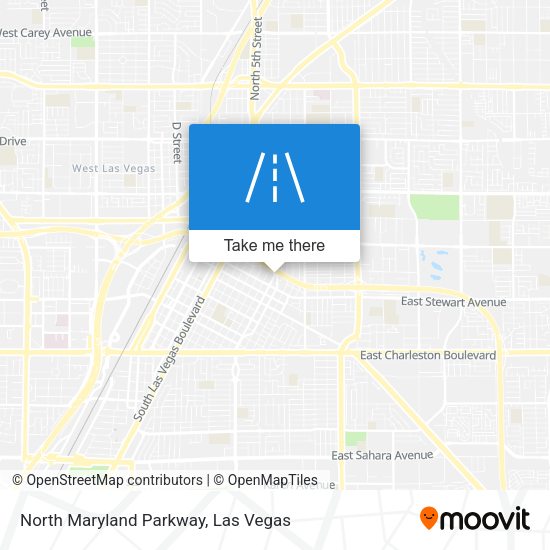 Mapa de North Maryland Parkway