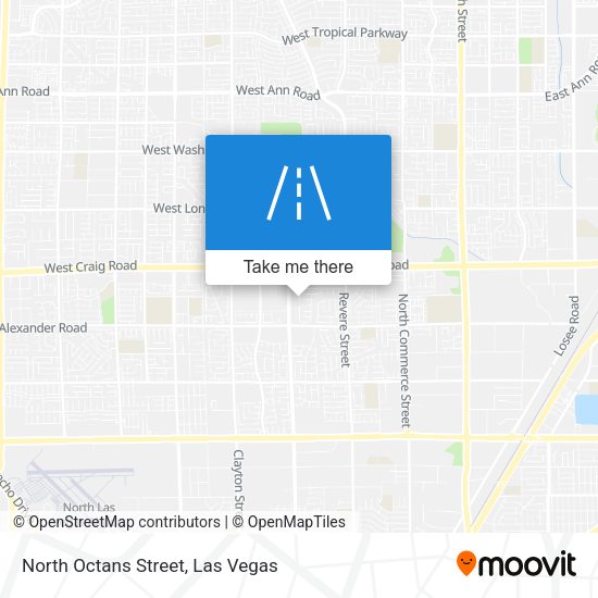 Mapa de North Octans Street