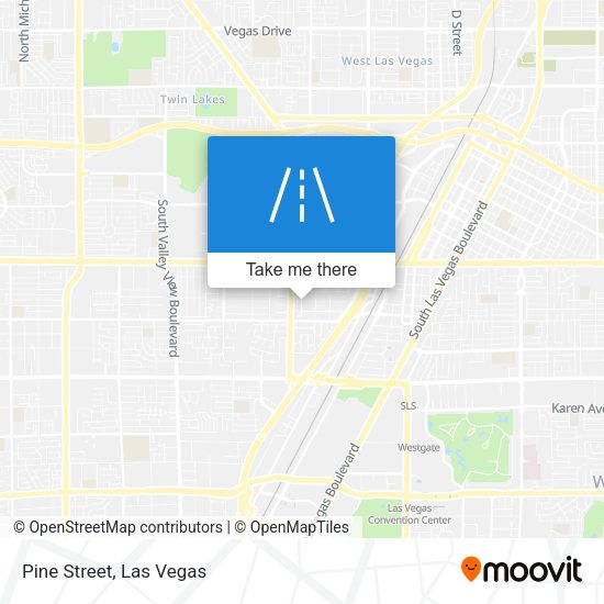 Mapa de Pine Street