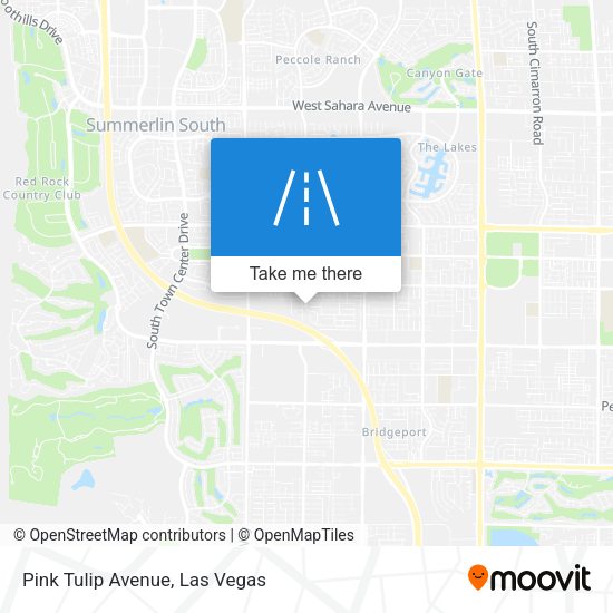 Pink Tulip Avenue map