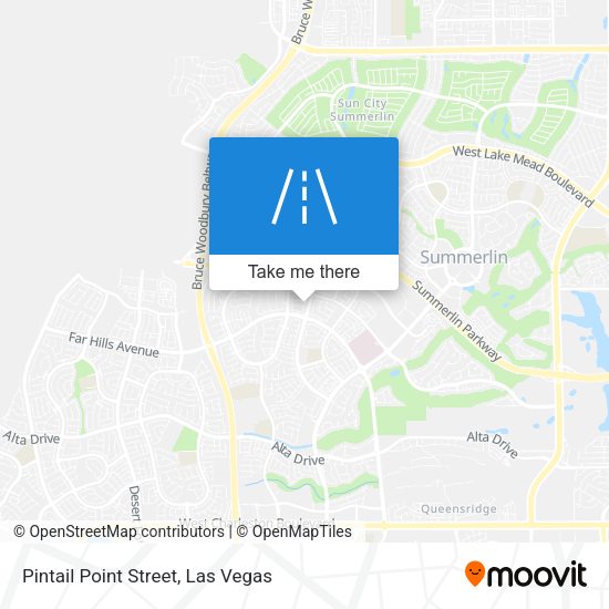 Pintail Point Street map