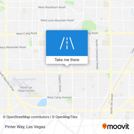 Mapa de Pinter Way