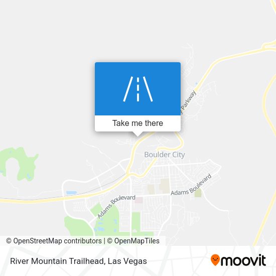 Mapa de River Mountain Trailhead