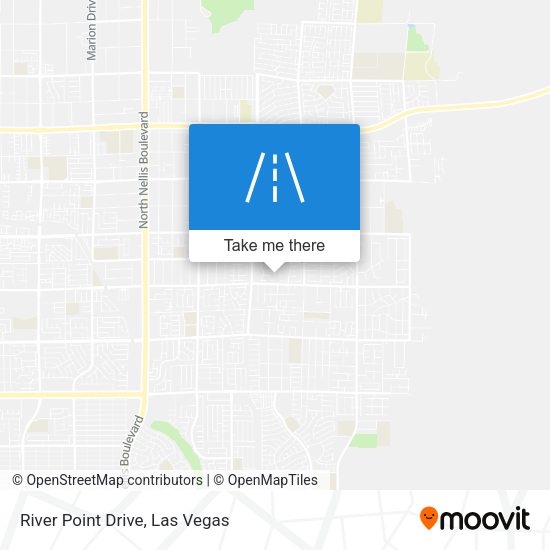 River Point Drive map