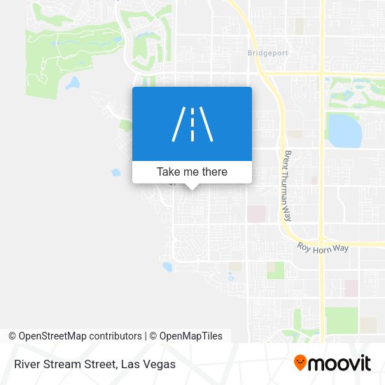 Mapa de River Stream Street