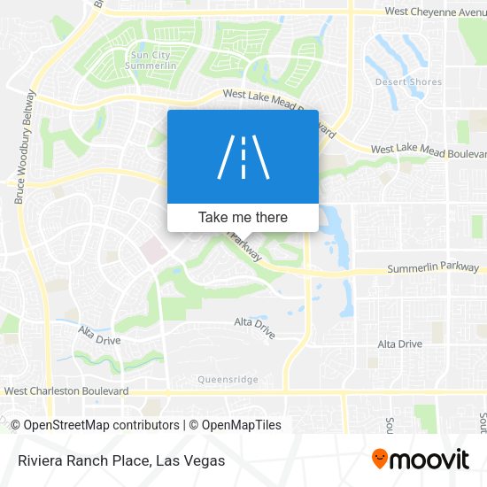 Mapa de Riviera Ranch Place