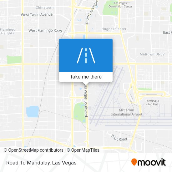 Mapa de Road To Mandalay