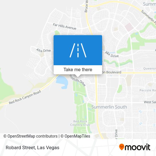 Mapa de Robard Street