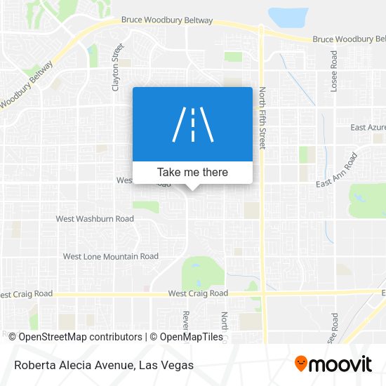 Roberta Alecia Avenue map