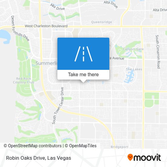 Robin Oaks Drive map