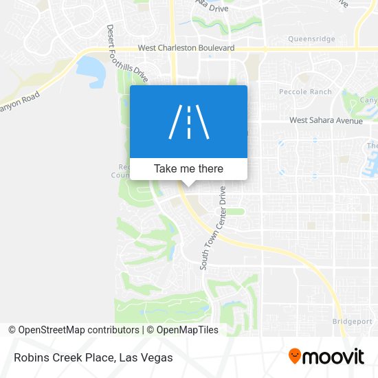 Robins Creek Place map
