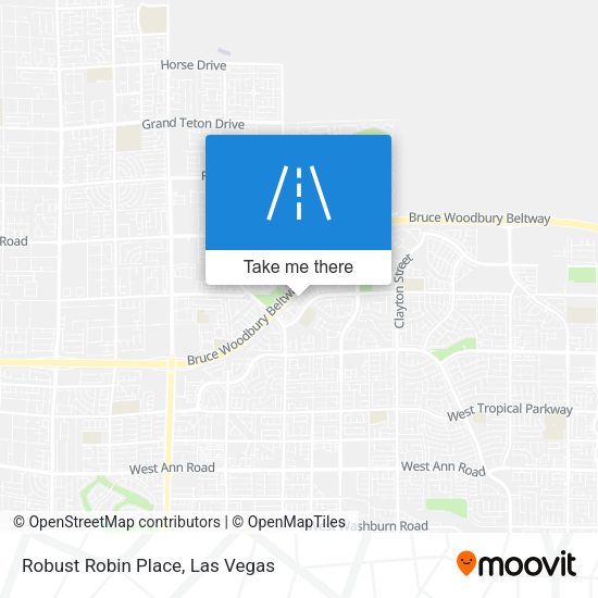 Mapa de Robust Robin Place