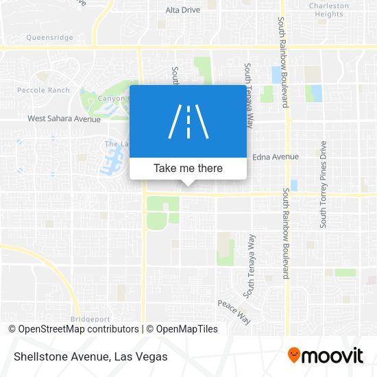 Shellstone Avenue map