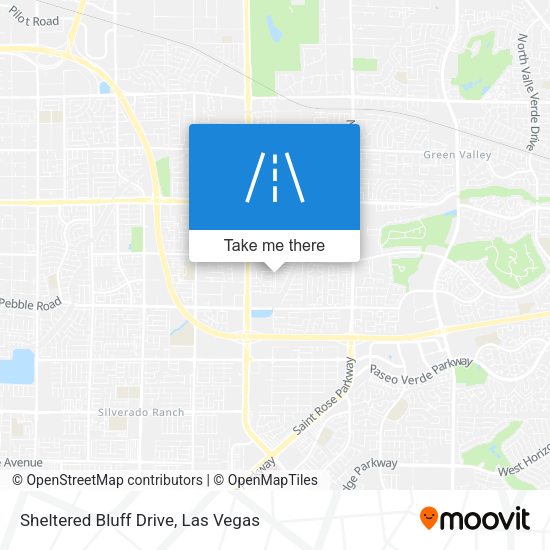 Sheltered Bluff Drive map