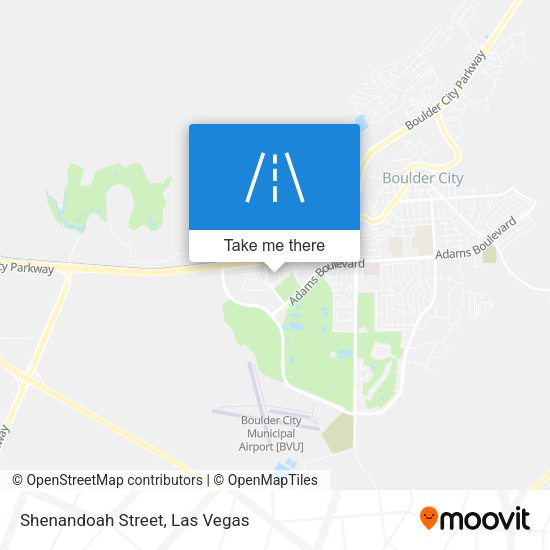 Mapa de Shenandoah Street