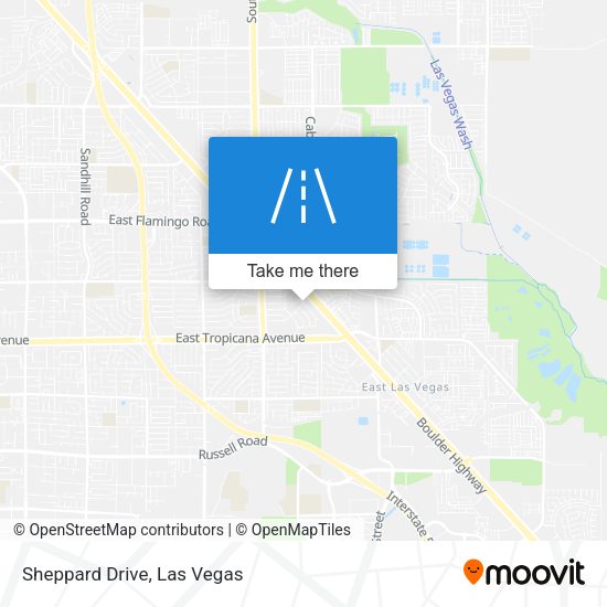 Mapa de Sheppard Drive