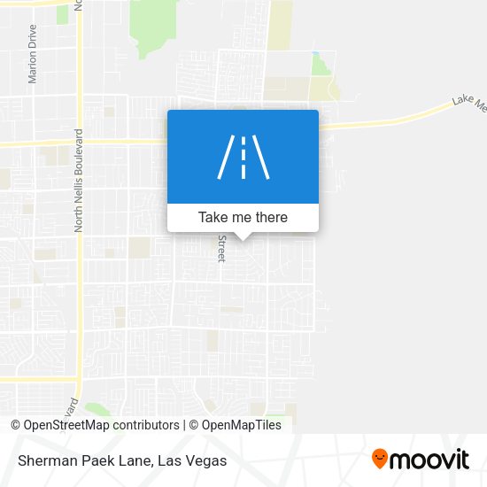 Mapa de Sherman Paek Lane