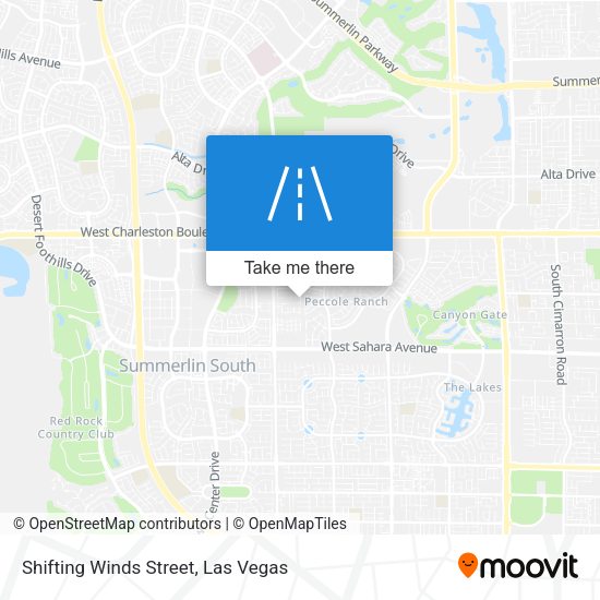 Shifting Winds Street map
