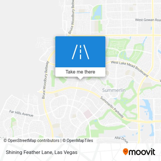 Shining Feather Lane map
