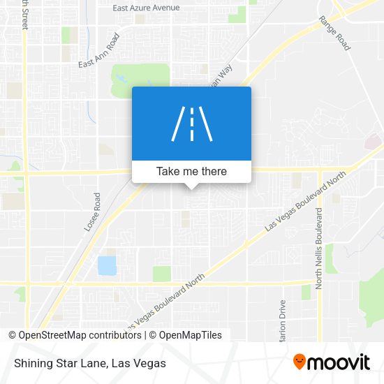 Shining Star Lane map