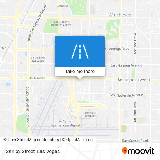 Mapa de Shirley Street