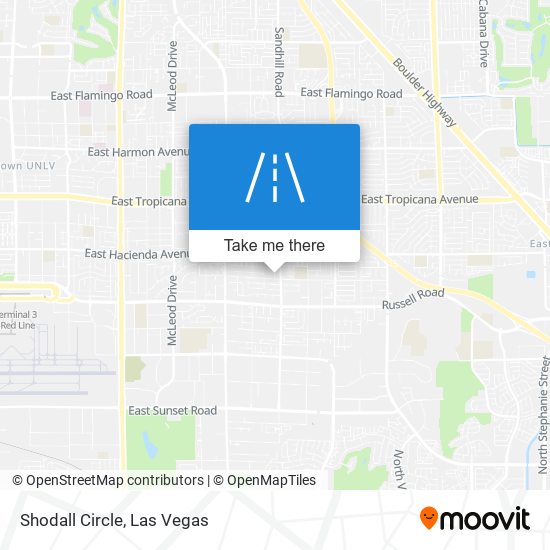 Shodall Circle map