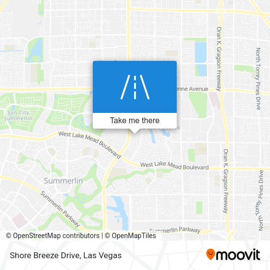 Mapa de Shore Breeze Drive