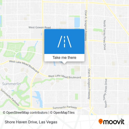 Shore Haven Drive map