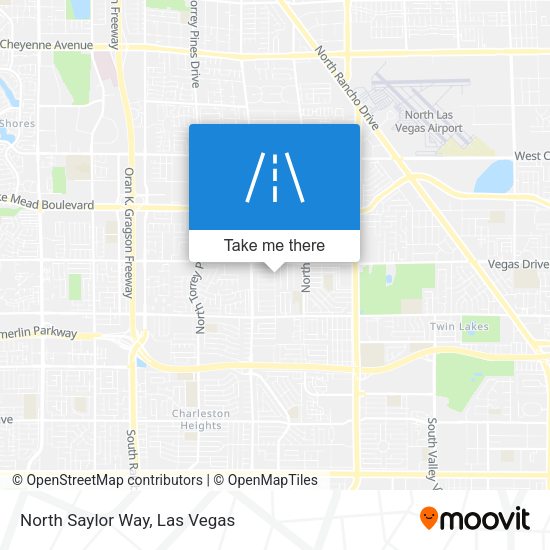Mapa de North Saylor Way