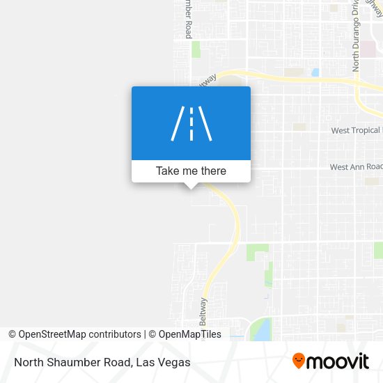 Mapa de North Shaumber Road