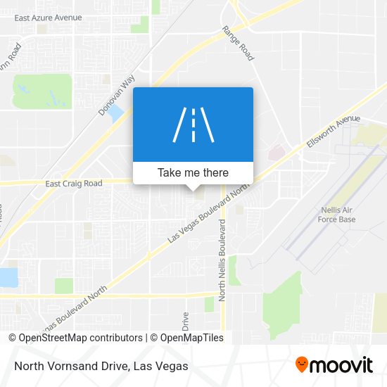 Mapa de North Vornsand Drive