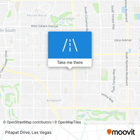 Mapa de Pitapat Drive