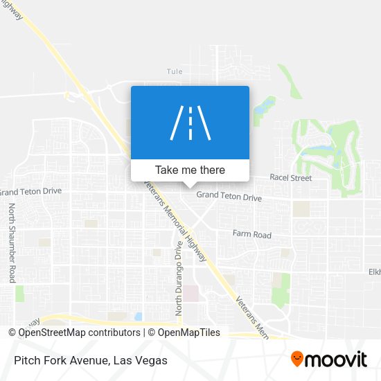 Pitch Fork Avenue map