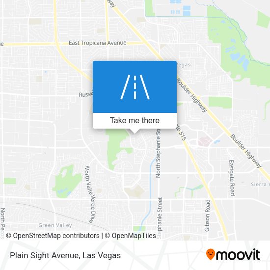 Plain Sight Avenue map