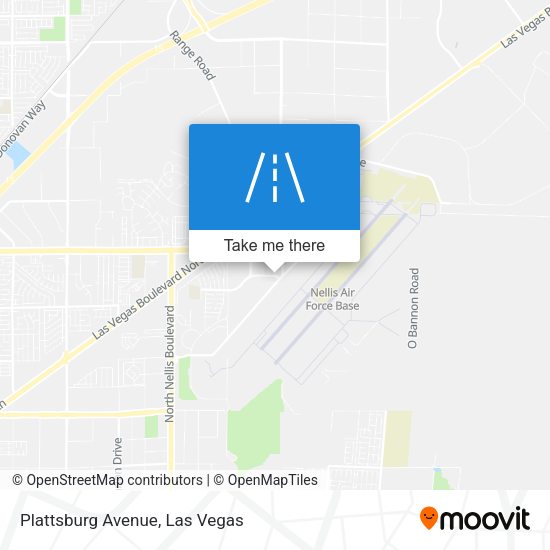 Plattsburg Avenue map