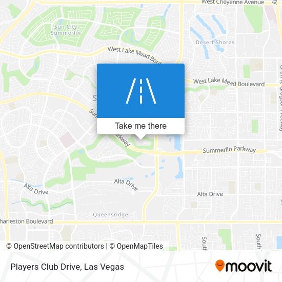 Mapa de Players Club Drive