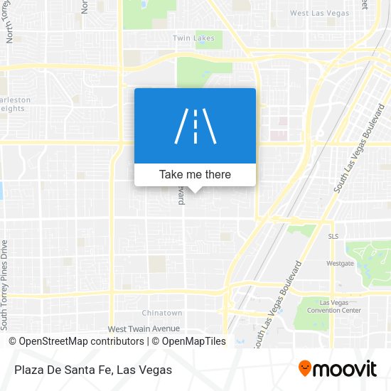 Plaza De Santa Fe map