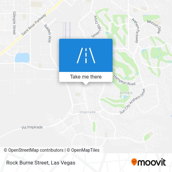 Rock Burne Street map