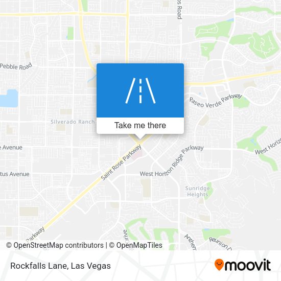Mapa de Rockfalls Lane