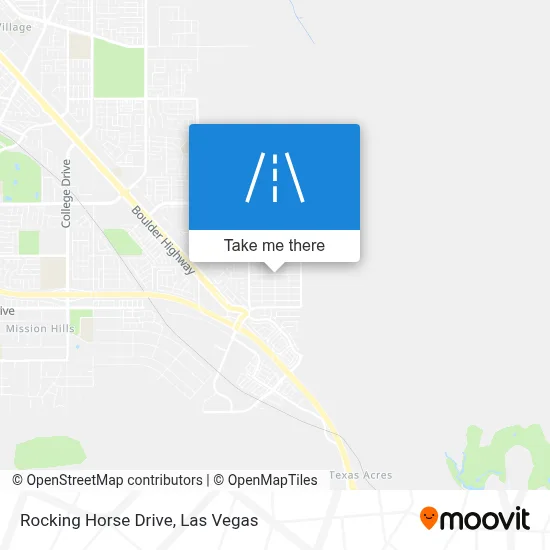 Rocking Horse Drive map