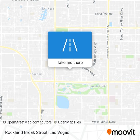 Rockland Break Street map