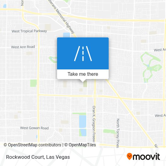 Mapa de Rockwood Court