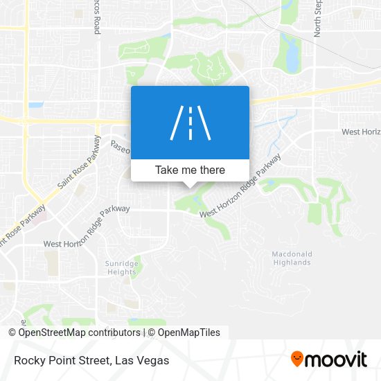Mapa de Rocky Point Street