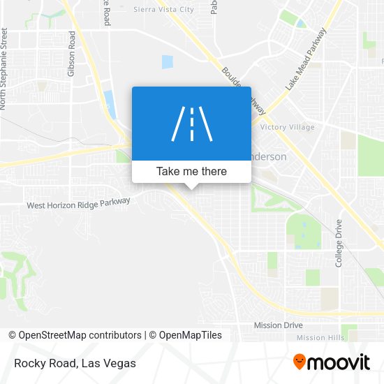 Mapa de Rocky Road
